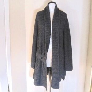 Sarah Pacini Open Front Knit Cardigan